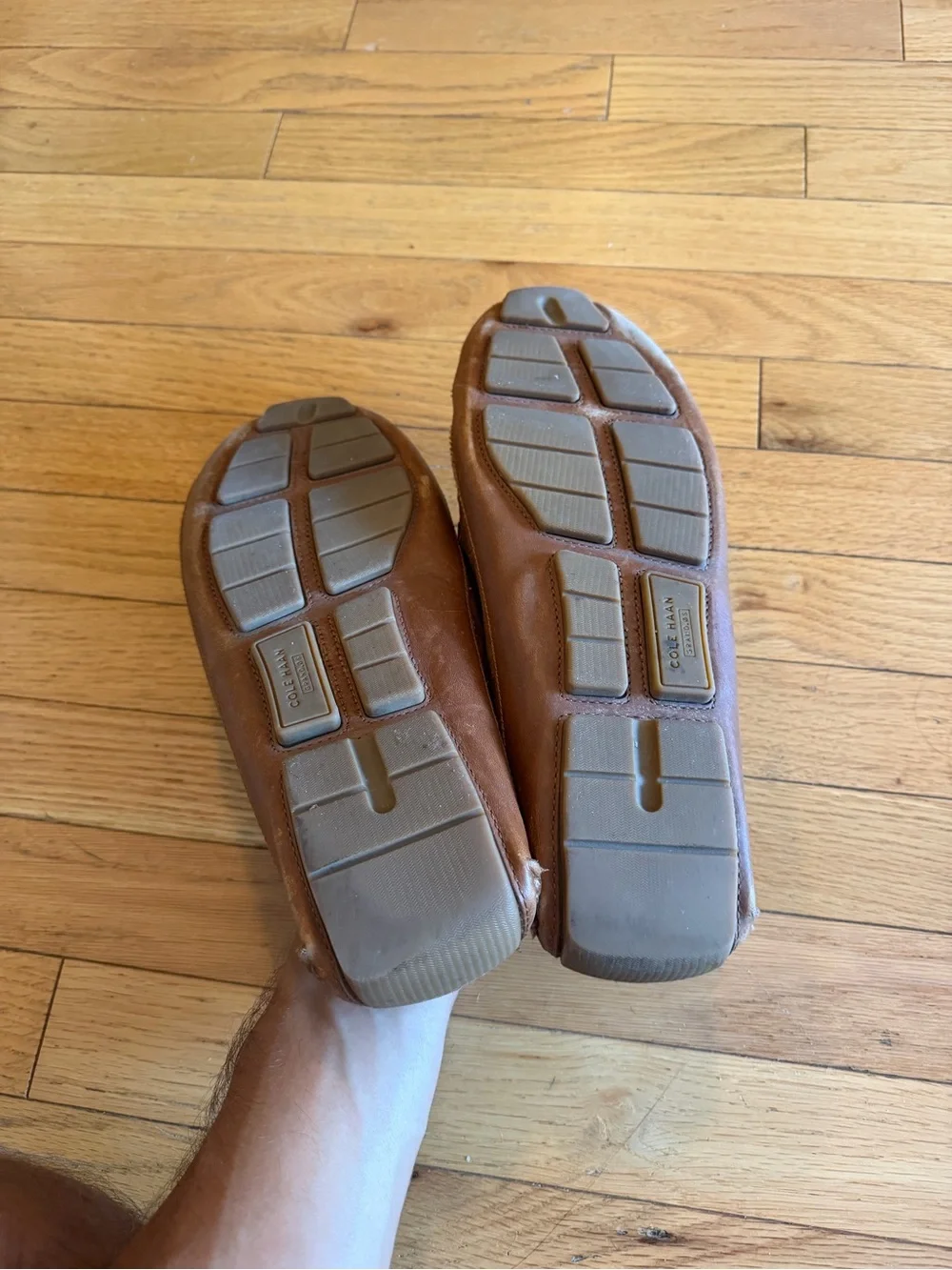 Cole Haan Brown Leather Bit Loafers
